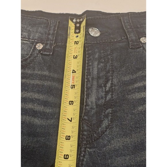 True Religion Geno Flap Big T Relaxed Slim Men's Jeans Indigo Sz-36X32 MSRP-$199 - Picture 9 of 13